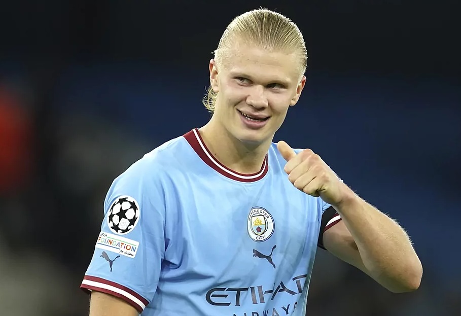 Erling Haaland in Champions League Numbers and Records